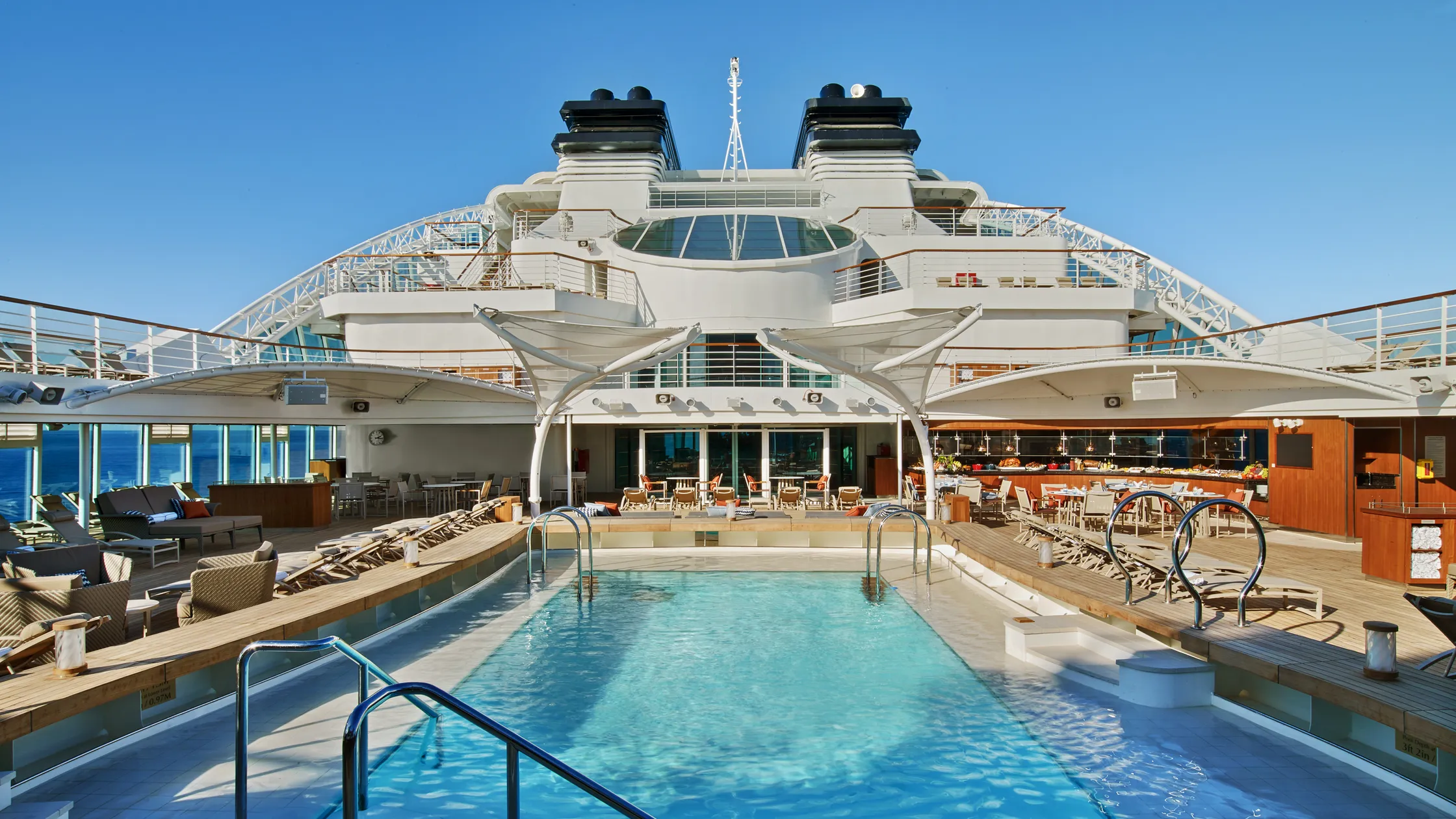 Seabourn Encore Pool Deck